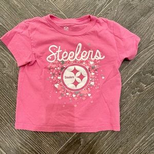 4t pink Steelers tshirt
